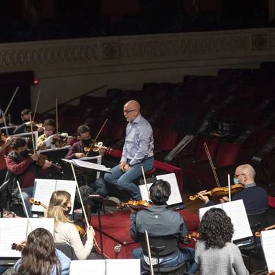 Rehearsal - Santiago Philharmonic Orchestra